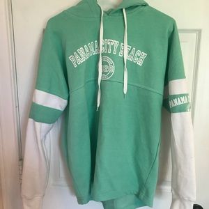 Panama City Beach sea foam green Hoodie
